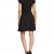 Teddy Smith Damen PatineuseKleid, Schwarz - Schwarz, Gr. 32 (Herstellergröße:0) - 2