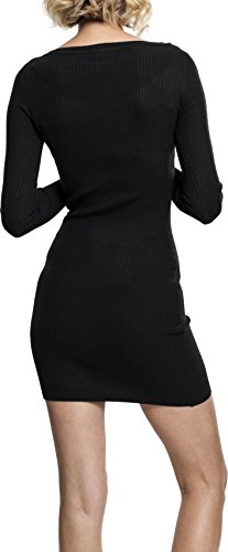 Urban Classics Damen Ladies Cut Out Dress Kleid, Schwarz (Black 7), Medium - 2