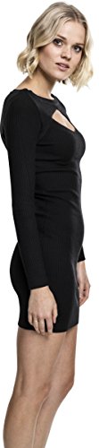 Urban Classics Damen Ladies Cut Out Dress Kleid, Schwarz (Black 7), Medium - 5