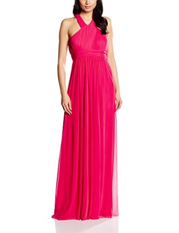 Vera Mont VM Damen Cocktail Kleid 2098/3561, Maxi, Gr. 38, Rosa (Pink Red 4214) -