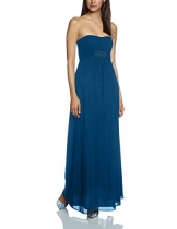Vera Mont VM Damen Kleid 0075/4825, Maxi, Gr. 34, Blau (Shadow Blue 8057) - 1