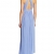 Vera Mont VM Damen Kleid 2548/4561, Maxi, Gr. 38, Blau (Light Royal Blue 8415) - 