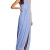 Vera Mont VM Damen Kleid 2548/4561, Maxi, Gr. 38, Blau (Light Royal Blue 8415) -