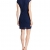VERO MODA Damen Kleid VMLILLY LACE SHORT DRESS NOOS, Mini, Einfarbig, Gr. 36 (Herstellergröße: S), Blau Black Iris - 2