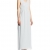 VILA CLOTHES Damen Empire Kleid Viorigin Dress, Maxi, Gr. 36 (Herstellergröße: S), Grau (Pearl Blue) - 1