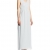 VILA CLOTHES Damen Empire Kleid Viorigin Dress, Maxi, Gr. 36 (Herstellergröße: S), Grau (Pearl Blue) - 1