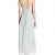 VILA CLOTHES Damen Empire Kleid Viorigin Dress, Maxi, Gr. 36 (Herstellergröße: S), Grau (Pearl Blue) - 2