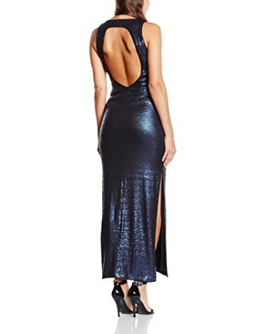 VILA CLOTHES Damen Kleid Vievening Dress, Maxi, Gr. 36 (Herstellergröße: S), Blau (Total Eclipse) - 2