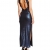 VILA CLOTHES Damen Kleid Vievening Dress, Maxi, Gr. 36 (Herstellergröße: S), Blau (Total Eclipse) - 2