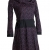 Vishes - Alternative Bekleidung - Bedrucktes Kleid aus Baumwolle mit Schalkragen schwarz-rot 38/40 - 4