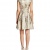 Yumi Damen, Kleid, Metallic Jacquard Dress, Elfenbein (ivory), DE:36/FR:36 (Herstellergröße: Size 10) - 2