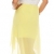 ZARMEXX Vokuhila Kleid Minikleid Cocktailkleid Festliche Robe Partykleid Chiffon (Einheitsgröße: Gr. 36-38, gelb) - 